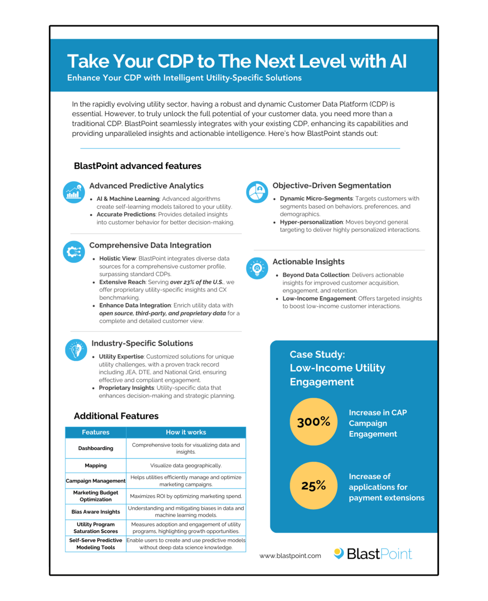 BlastPoint Beyond CDP for Utility