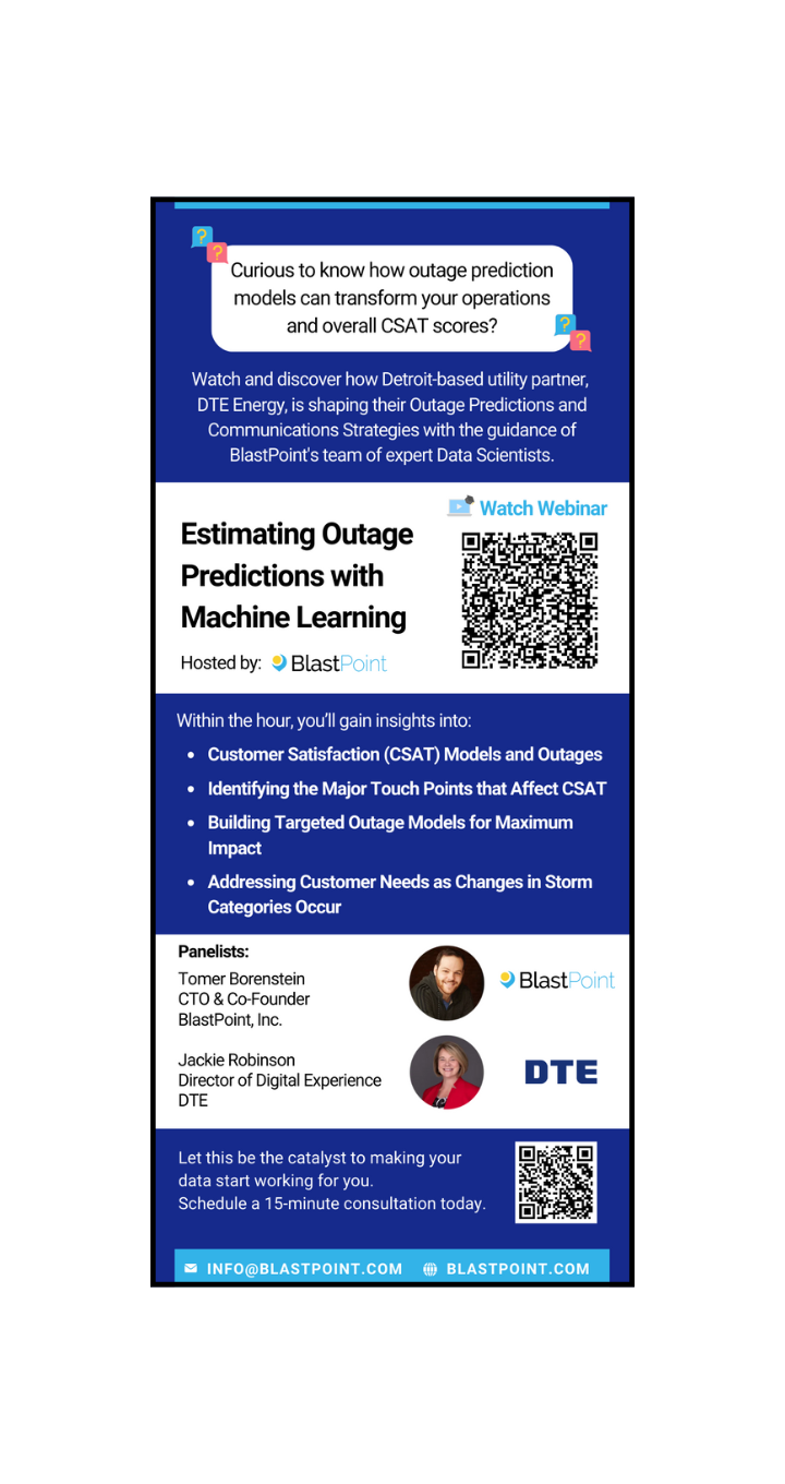 BlastPoint x DTE: Outage Prediction Webinar
