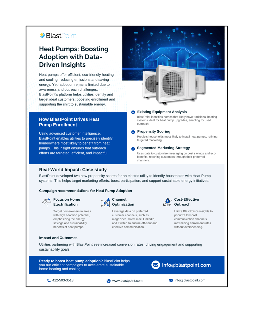 Heat Pumps: Boosting Adoption with Data-Driven Insights